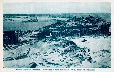 Le S.S. Imo et la raffinerie de sucre de Halifax