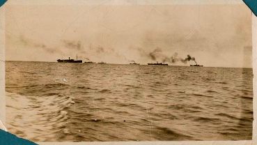 Convoi de la Première Guerre mondiale dans l'Atlantique