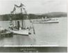 Le HMS Shearwater et le NCSM Rainbow à Esquimalt, le 7 novembre 1910