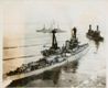 Le HMS New Zealand (à droite) et le HMAS Australia (à gauche)