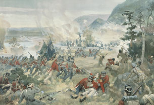 La bataille de Queenston Heights, 13 octobre 1812