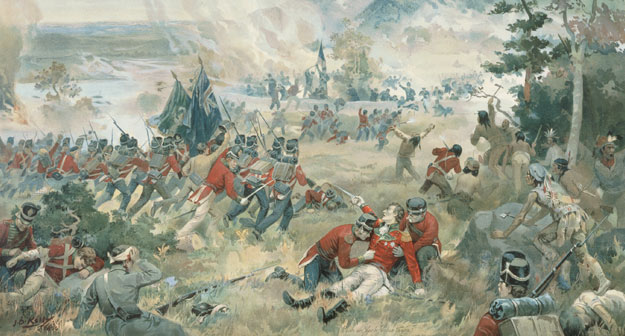 La bataille de Queenston Heights, 13 octobre 1812