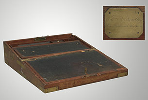 Captain William Bradley’s Portable Writing Desk, 104th Regiment of Foot