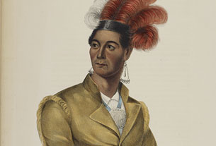 Ahyouwaighs, Chief of the Six-Nations (John Brant)