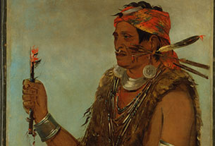 Ten-Squat-a-Way, La porte ouverte, connu comme le prophète, frère de Tecumseh