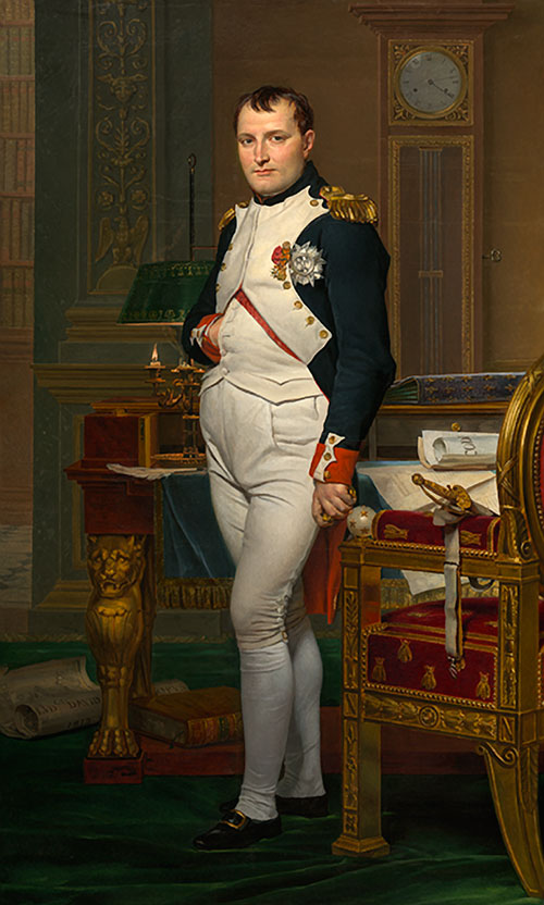 The Emperor Napoleon in His Study at the Tuileries