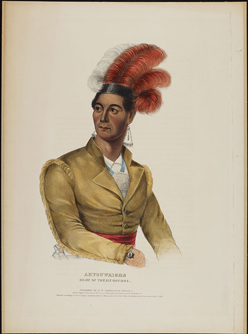 Ahyouwaighs, Chief of the Six-Nations (John Brant)