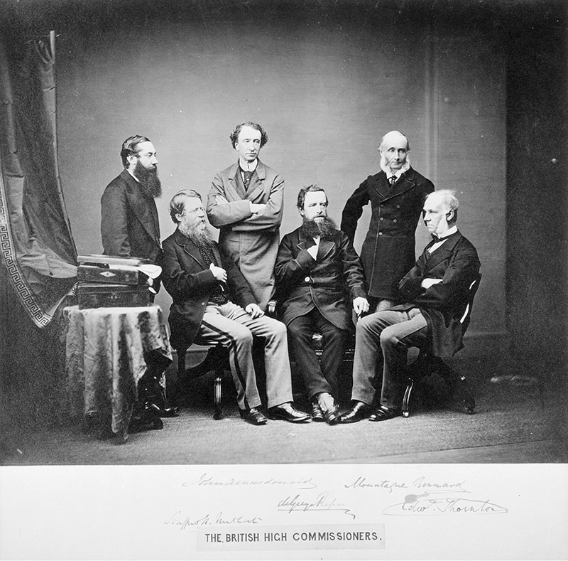Les hauts-commissaires britanniques du traité de Washington