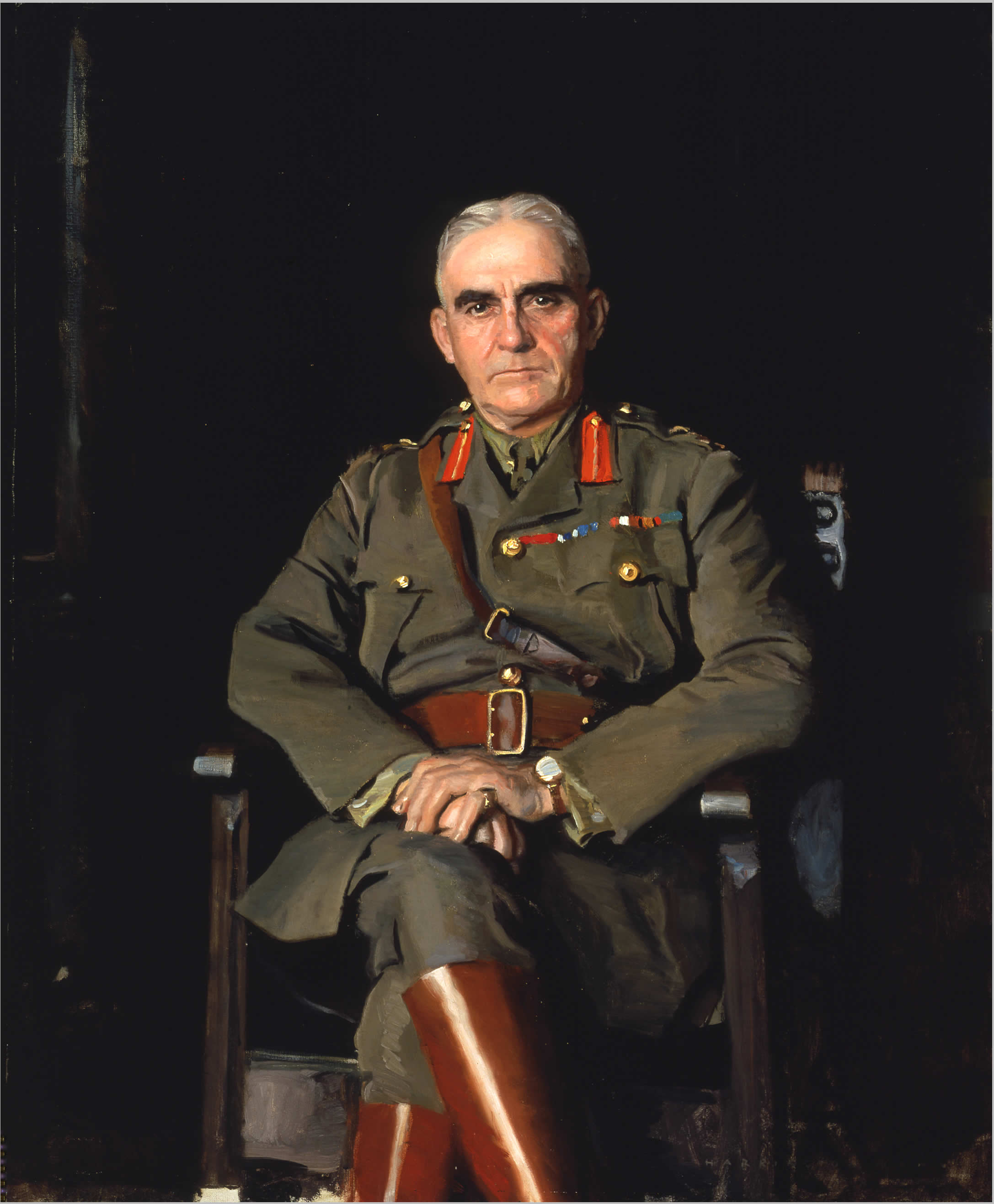 Le lieutenant général sir Sam Hughes, K.C.B., député