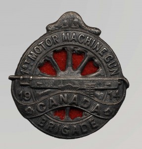 La 1st Canadian Motor Machine Gun Brigade