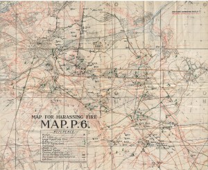 Carte pour des tirs de harcèlement