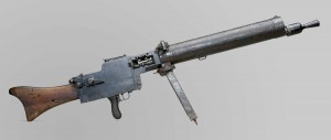 Mitrailleuse légère allemande Spandau de 7,92mm