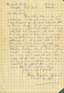 Lettre de condoléances