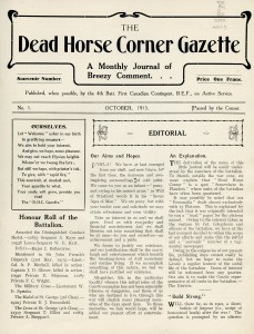 The Dead Horse Corner Gazette