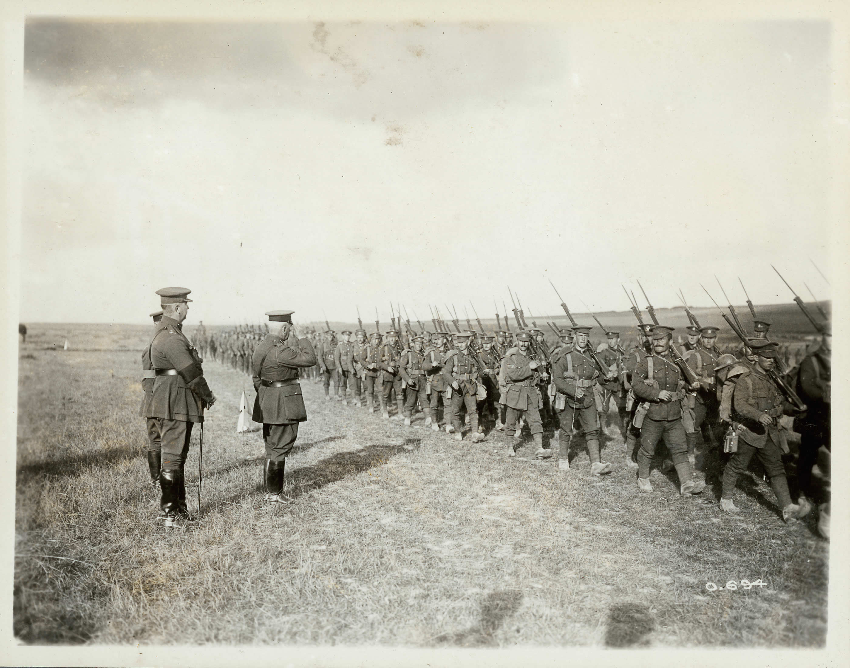 Le Corps canadien, été 1916