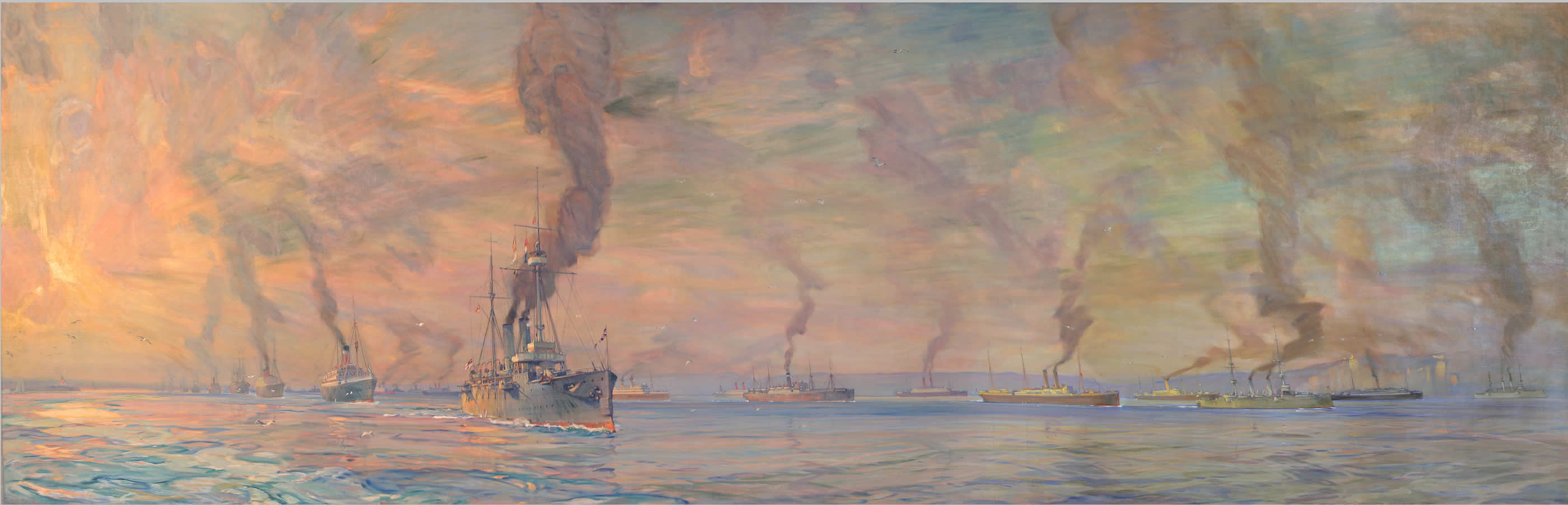 La grande armada du Canada, 1914