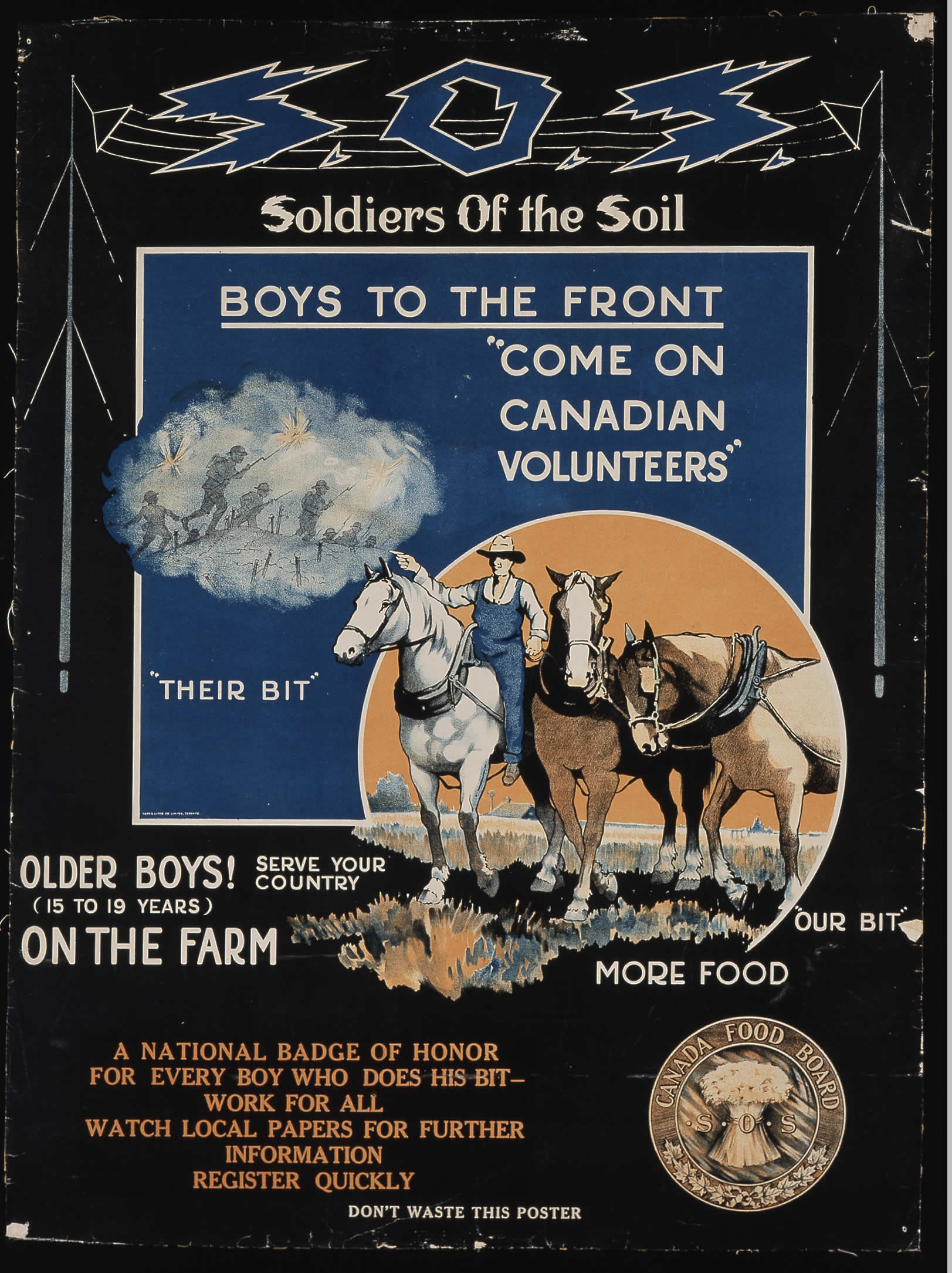 <i>Soldiers of the Soil (Soldats de la terre)</i>