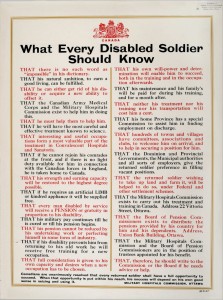 What Every Disabled Soldier Should Know (Ce que tout soldat invalide devrait savoir)