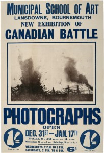 Photographies canadiennes des combats