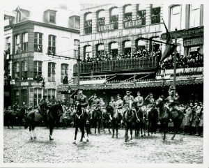 Les Canadiens à Mons