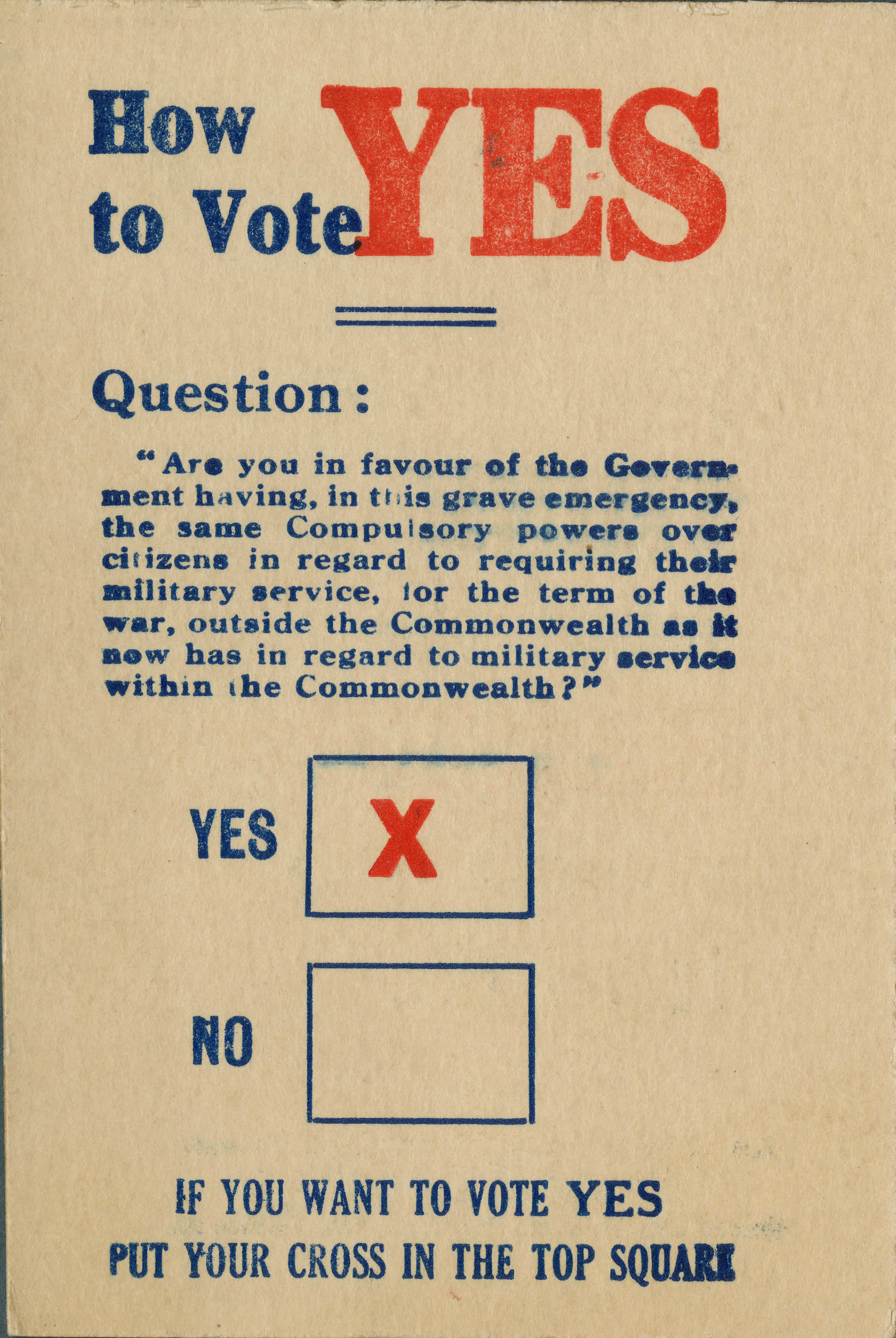 <i>How to Vote YES (Comment voter OUI)</i>