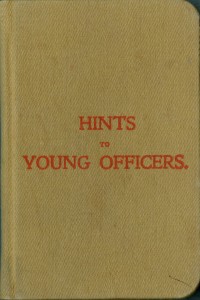 Hints to Young Officers (Conseils aux jeunes officiers)