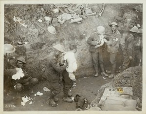 Blessés à Courcelette