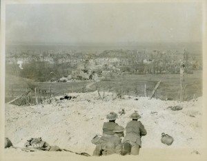 Au-delà de Vimy, la plaine de Douai