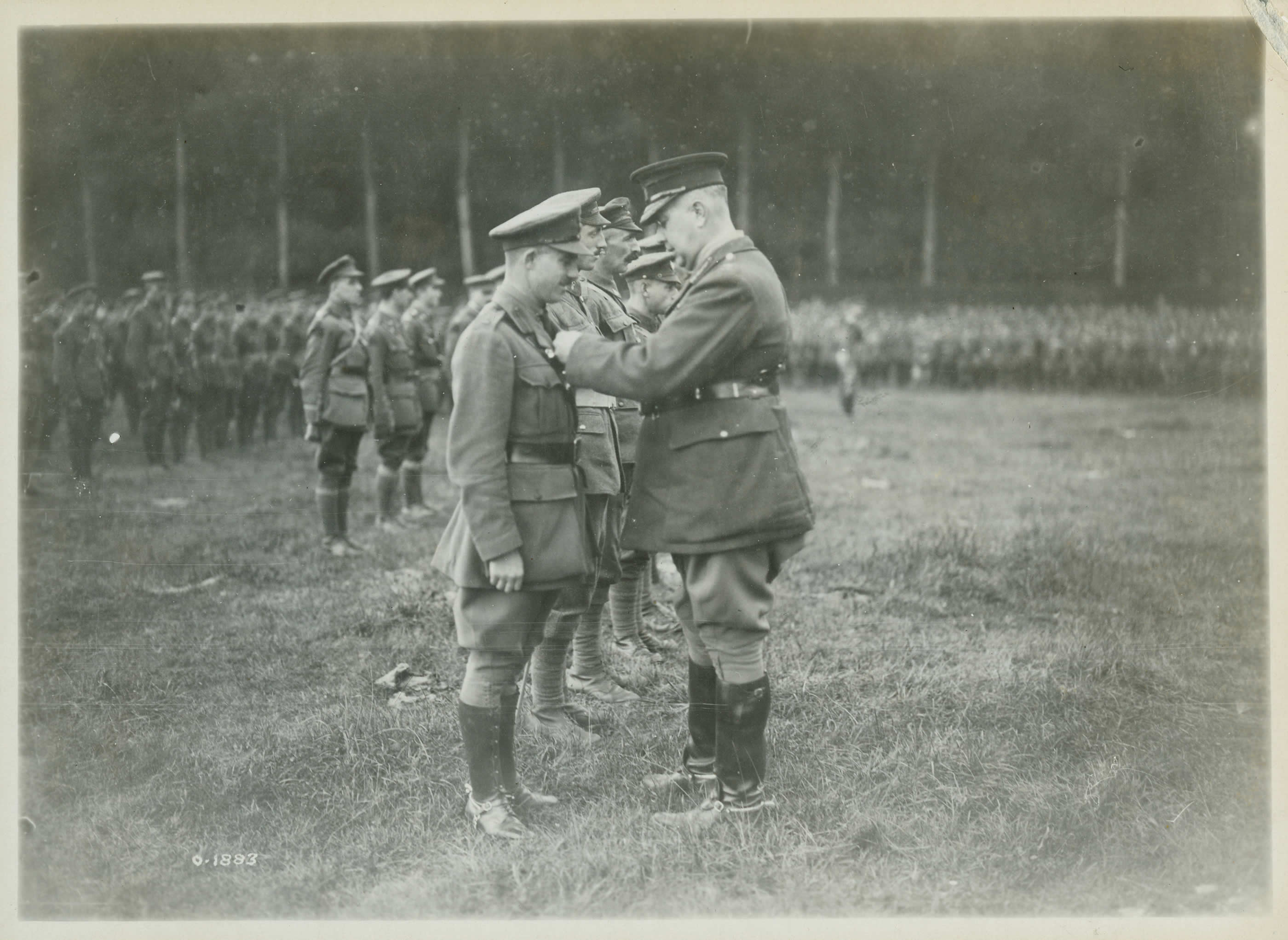 Soldats décorés