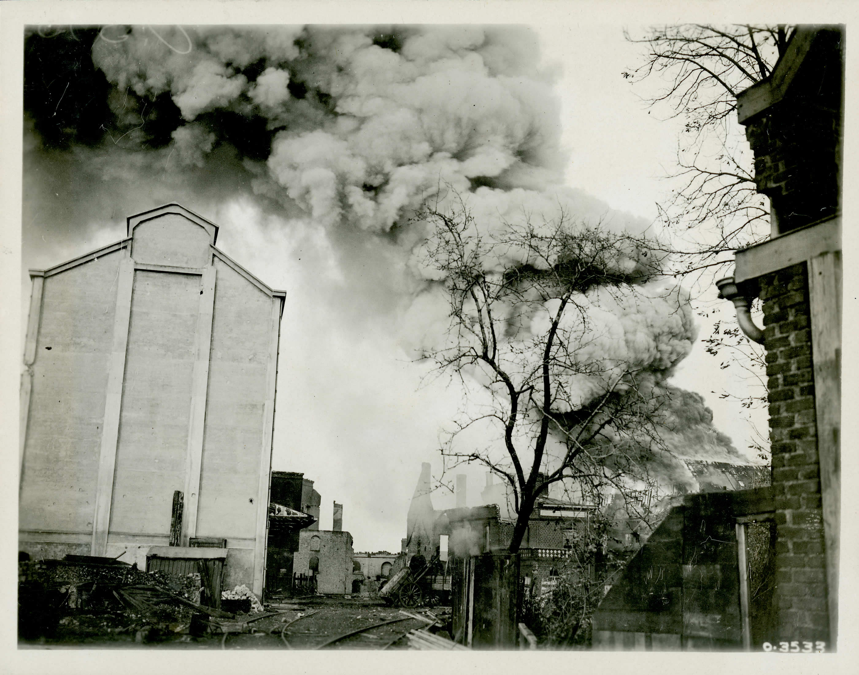 Incendie à Valenciennes