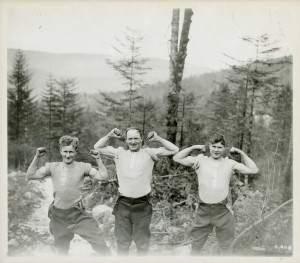 Hommes du Corps forestier