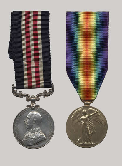 Médaille militaire et Médaille de la victoire