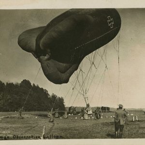 Ballon de conception française utilisé par les Allemands