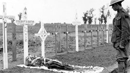 Tombes canadiennes près de Vimy