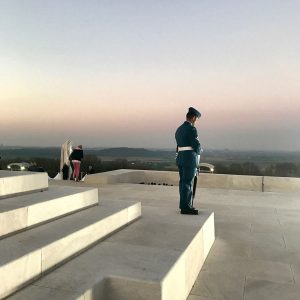 Au Mémorial de Vimy en France