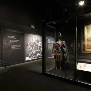 L'exposition des Highlands, la cornemuse et l’uniforme Highland