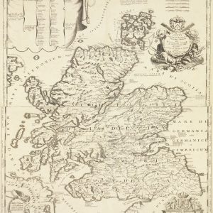 Carte de l’Écosse de 1690