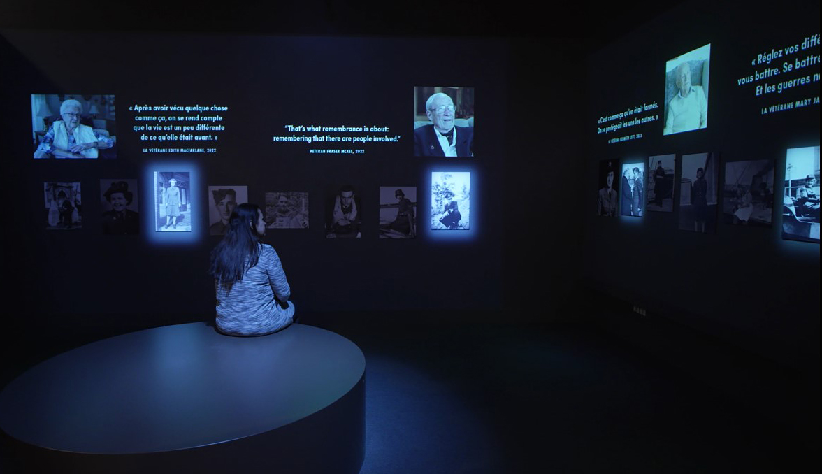 Un espace d'exposition