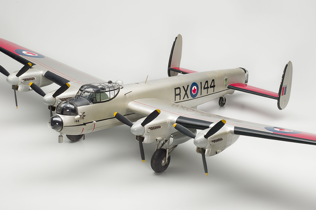 Modèle reduit, avion de bombardier, Lancaster