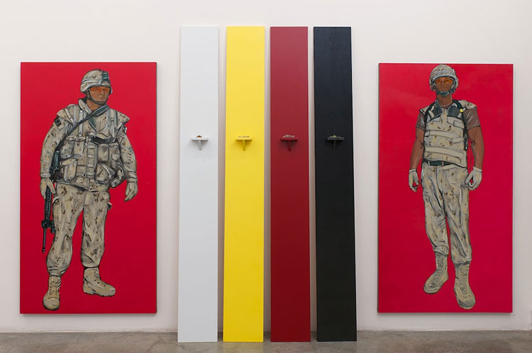 Installation des œuvres