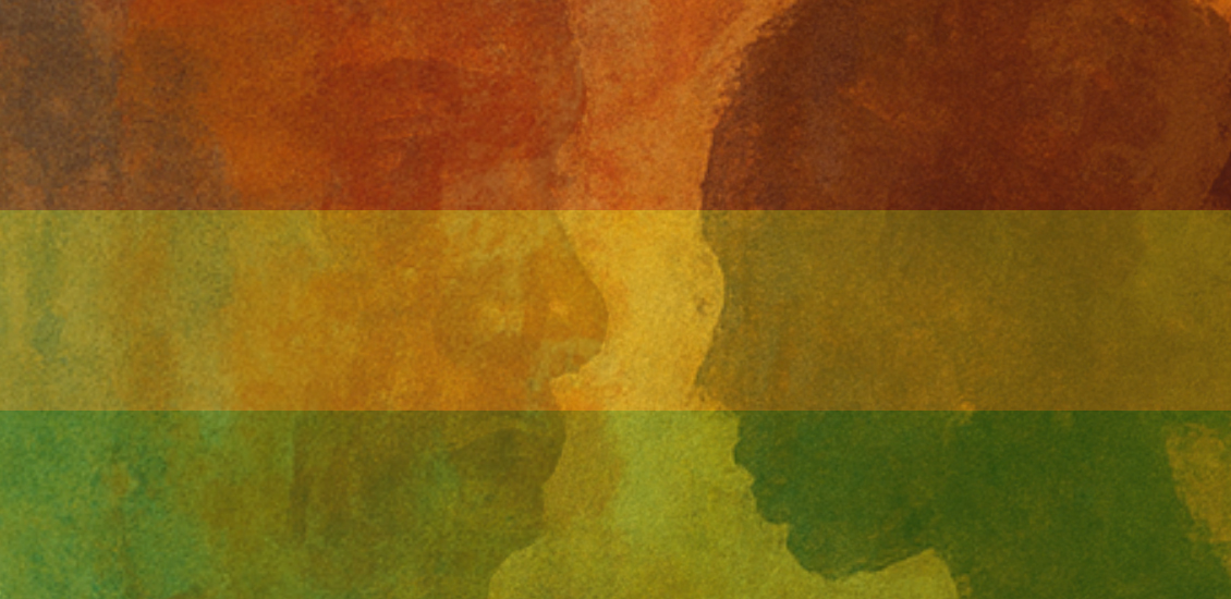 Graphique montrant la silhouette des visages