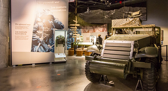 Un espace d'exposition