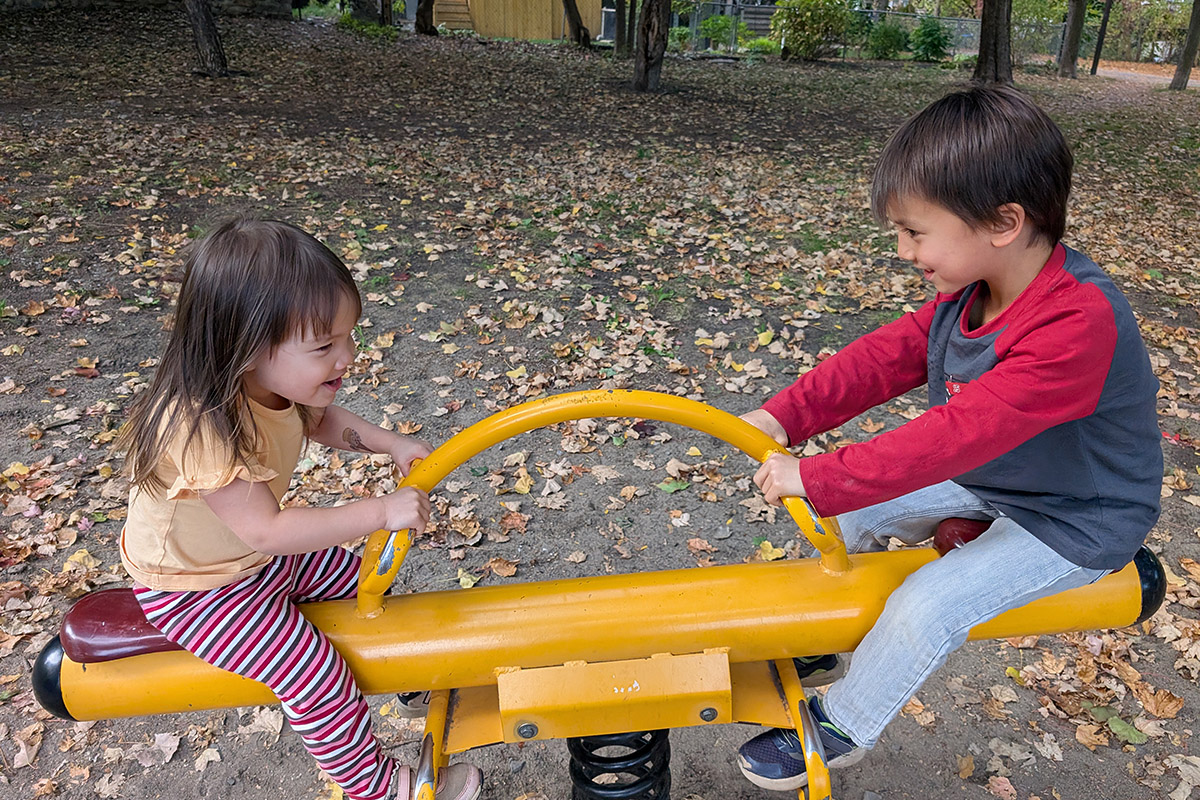 Deux enfants